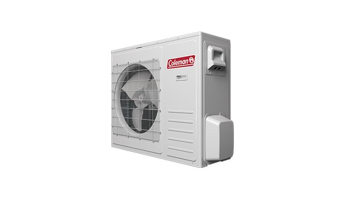 Coleman high-efficiency heat pump installed by Air Pro Heating and Air Conditioning Services