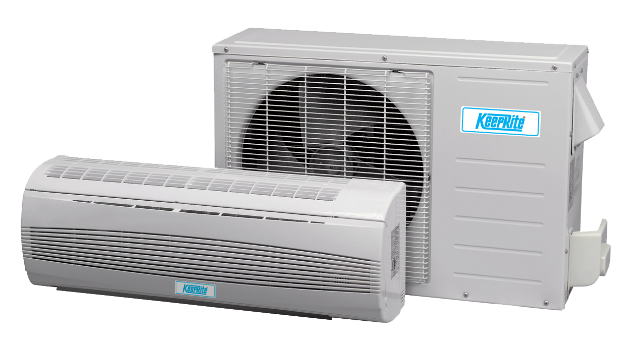 KeepRite ductless mini-split system installed by Air Pro Heating and Air Conditioning Services