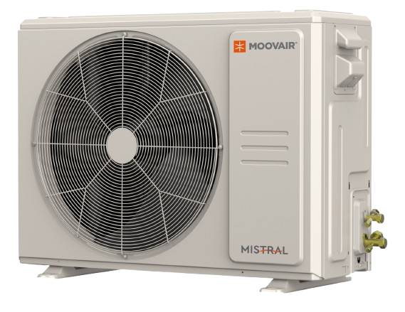Moovair cold-climate heat pump installed by Air Pro Heating and Air Conditioning Services
