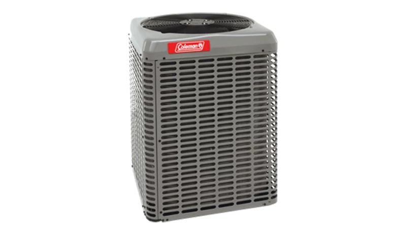 Coleman Echelon high-efficiency central air conditioner installed by Air Pro Heating and Air Conditioning Services